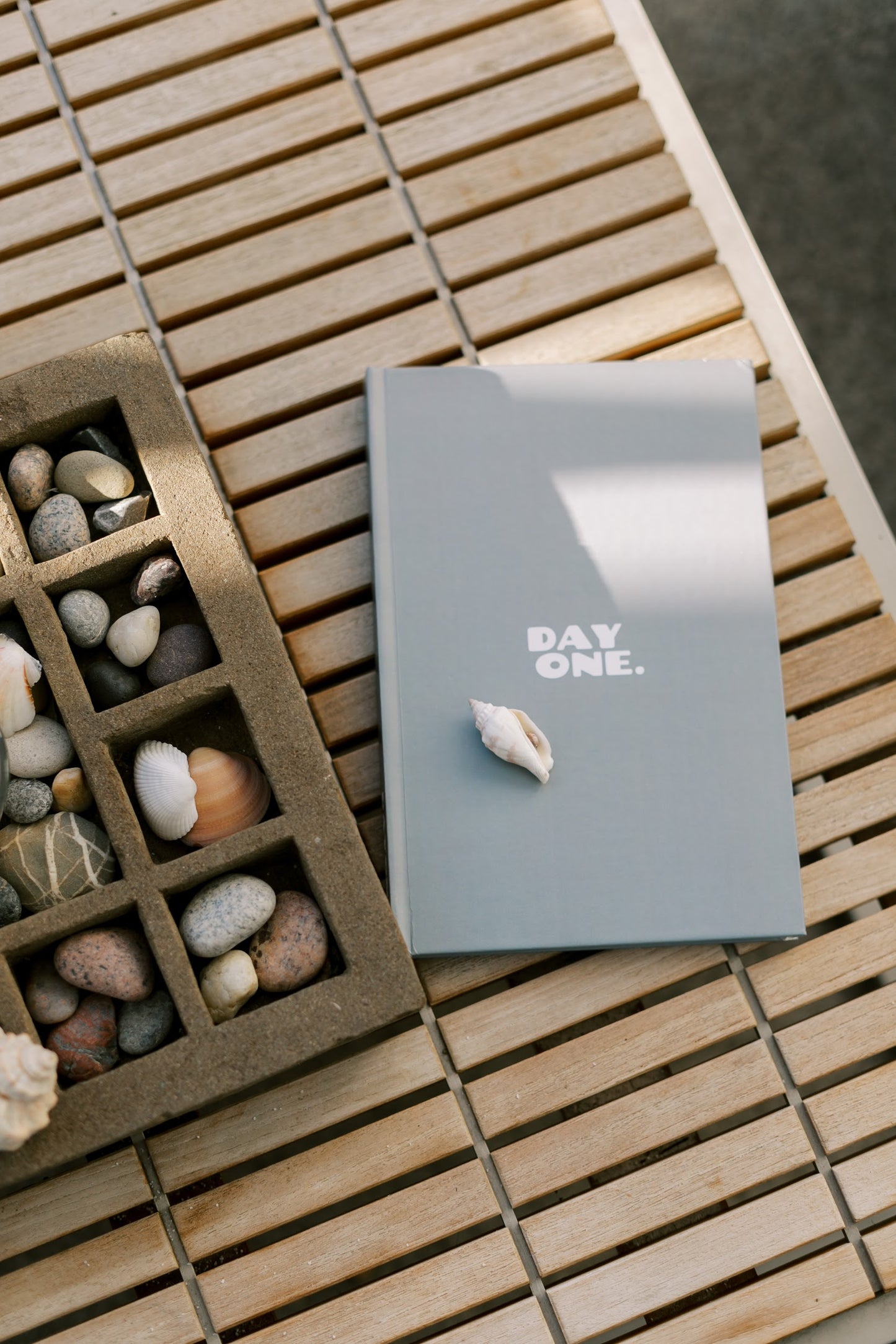 DAYONE. gray / german